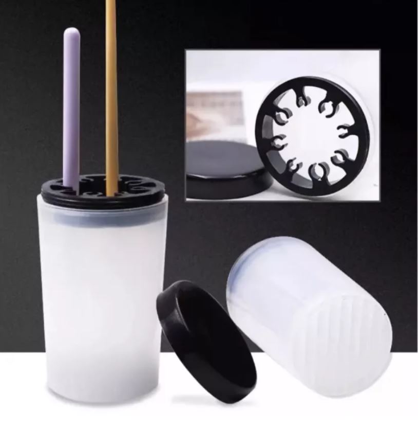 Bình rửa cọ vẽ móng, cốc rửa cọ nail