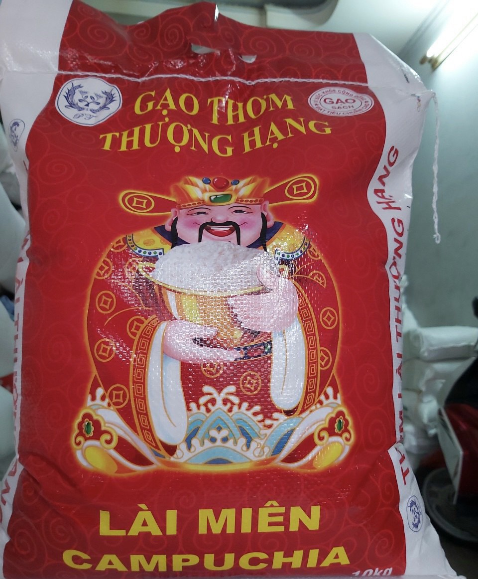 Gạo Lài Miên CamPuChia Bao 5kg