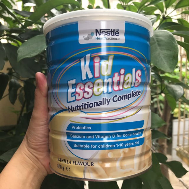 Sữa kid essentials nestle cho bé biếng ăn 800gr