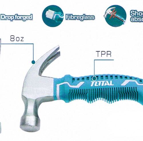 Búa nhổ đinh mini total thtm7386d