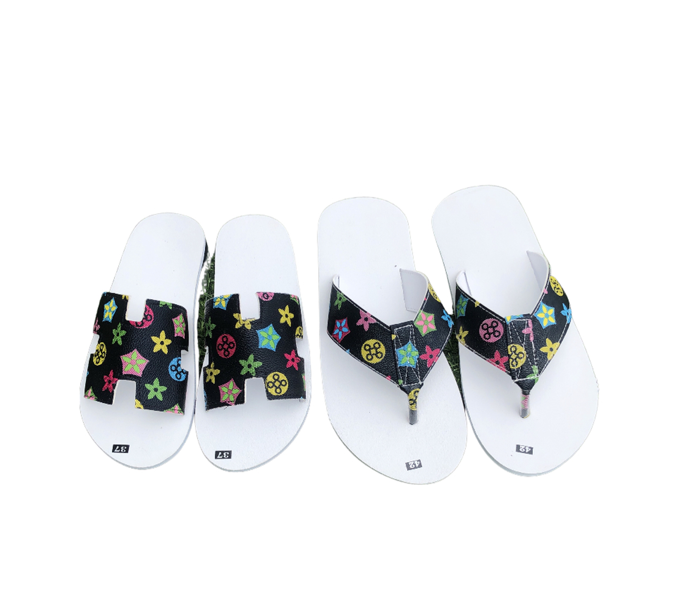 [FREESHIP + HOÀN TIỀN 50K] sandal đồng nai dép cặp nam nữ ( đế trắng quai ngôi sao nhiều màu ) size từ 35 nữ đến 43 nam