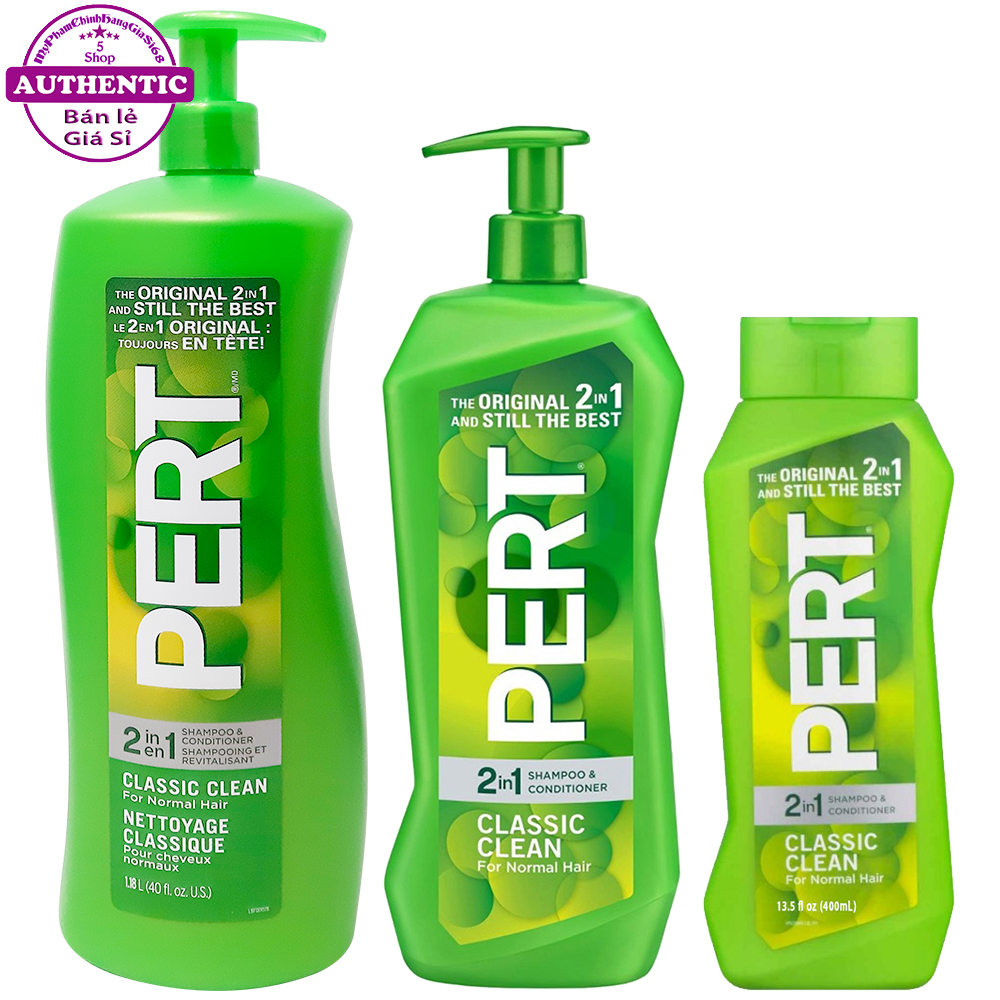 DẦU GỘI PERT CLASSIC CLEAN 2IN1
