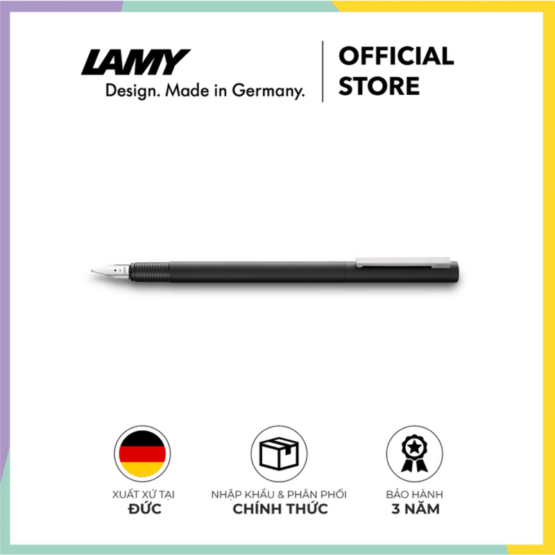 Bút máy cao cấp LAMY cp 1 Black (056) - Hãng phân phối chính thức