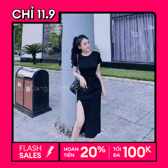 [MẪU MỚI] Đầm Body Phom Dài Nhún Sườn Xẻ Đùi Thun Borip Thích Hợp Mặc Đi Tiệc Đi Làm Đi Chơi Phù Hợp Với Mọi Phong Cách