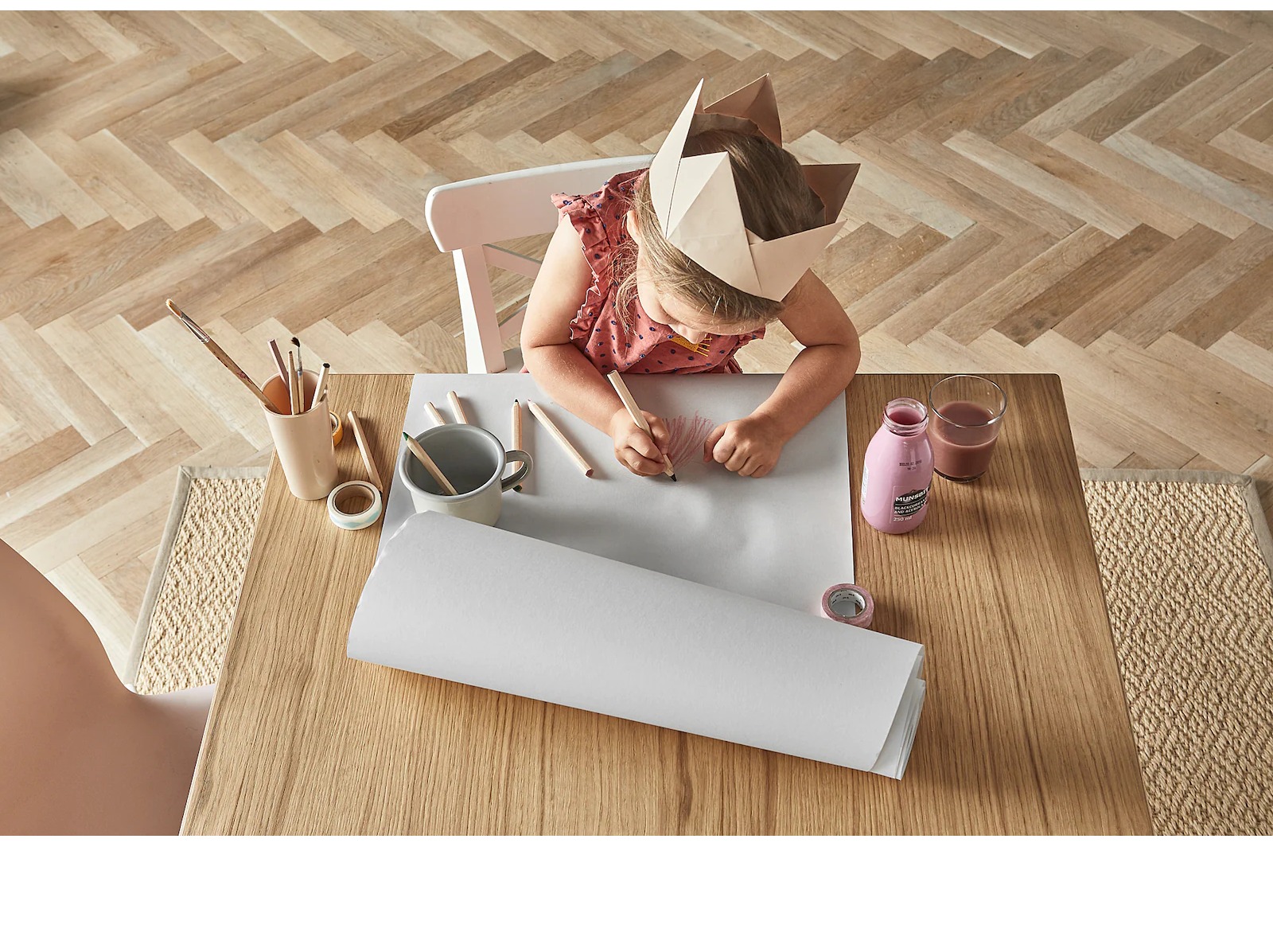 Cuộn giấy vẽ mala ikea dài 30cm