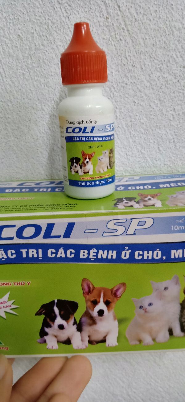 2 Lọ Coli Sp T rị Các Bệnh Ở Chó Mèo - 048 1