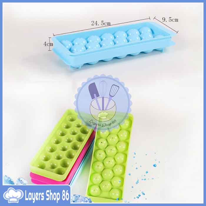 Khuôn thạch bi, thạch hình cầu/khay đá bi/ rau câu bi 20v/Khay Đá Bi 20 viên - Khuôn Rau Câu Bóng Nước