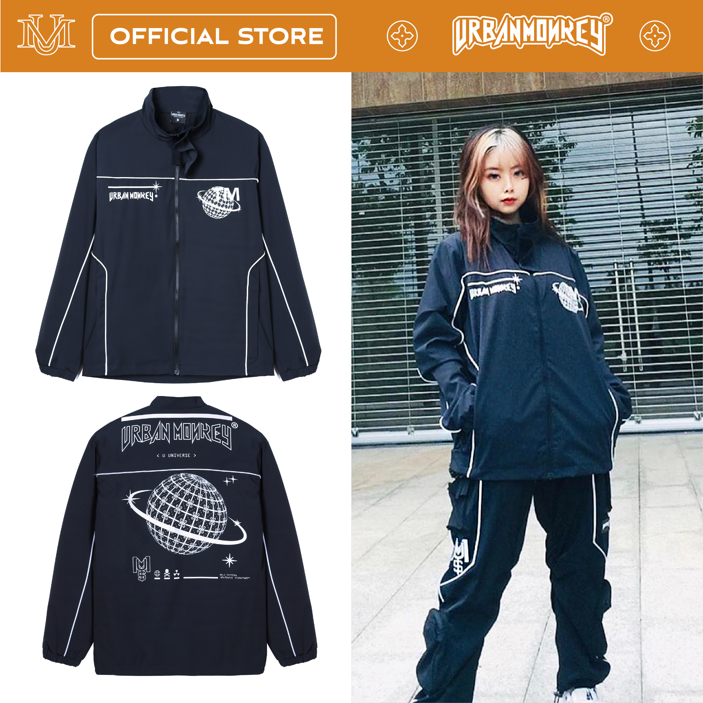 Áo Khoác Universe - Xanh Navy