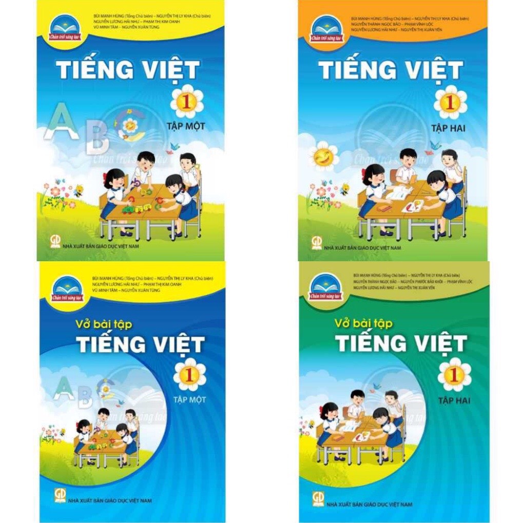 Tiếng việt lớp 1 chân trời sáng tạo sgk/vbt kèm quà tặng