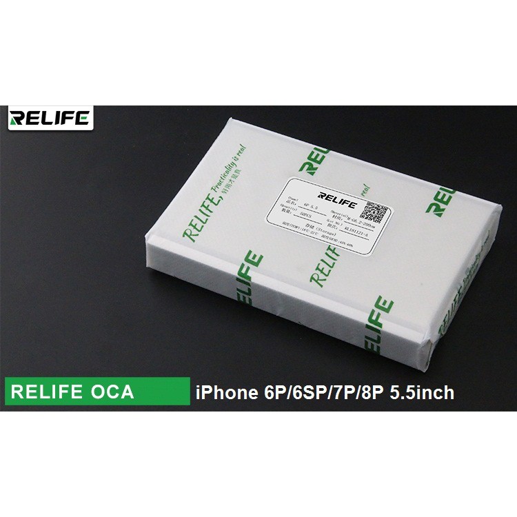 Combo 10 tấm keo oca relife chính hãng cho iphone 6p/6sp/7p/8p - 5.5inch