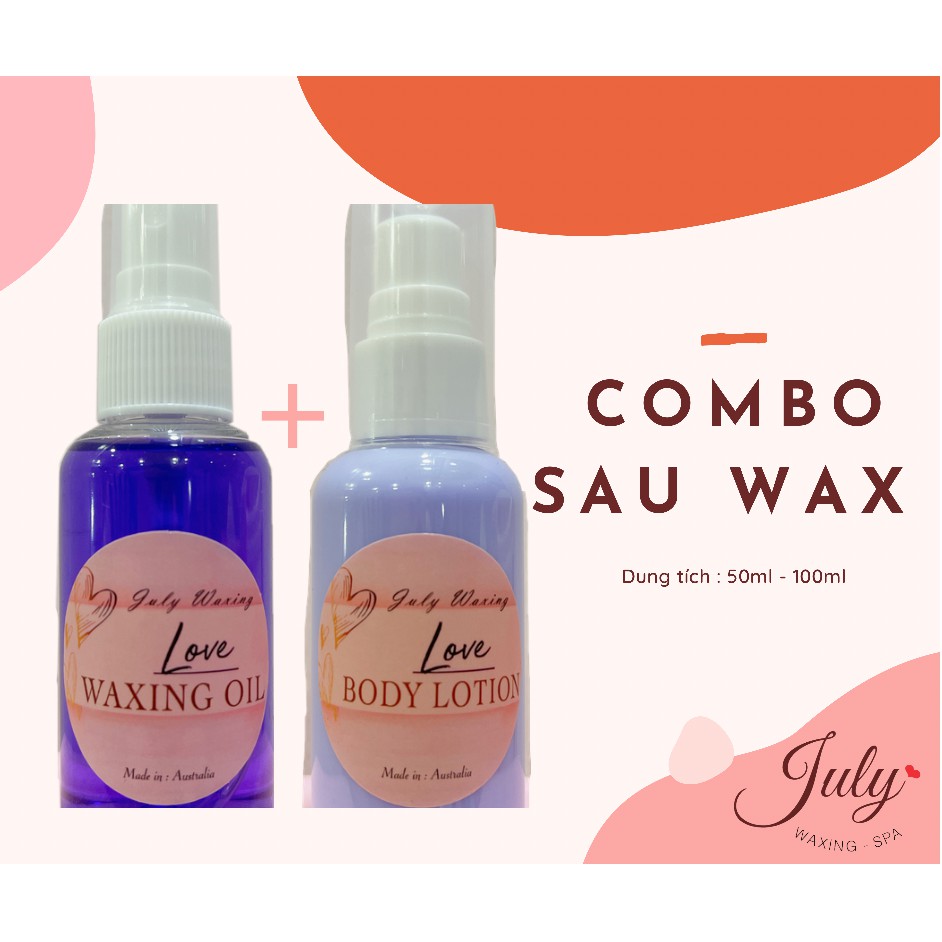 Bộ đôi dưỡng da sau wax