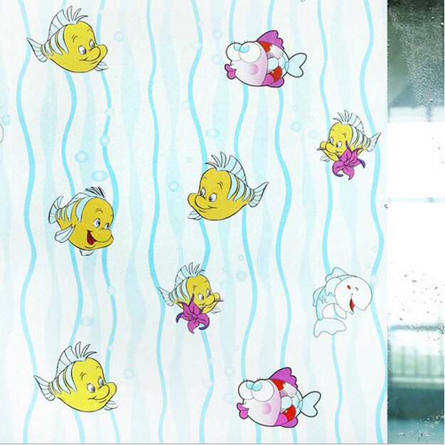 5 mét decal dán kính mờ khổ 45cm rộng có keo - cá vàng pk050