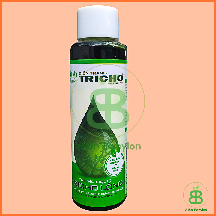 Nấm đối kháng trichoderma dạng lỏng trừ nấm bệnh trên cây, cải tạo đất 100ml