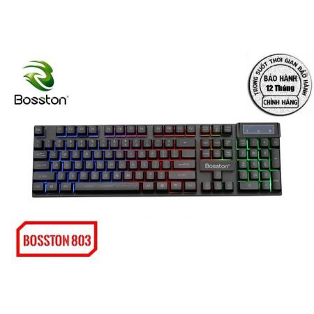 Bàn Phím Máy Vi Tính Có Dây Bosston 803 Led USB