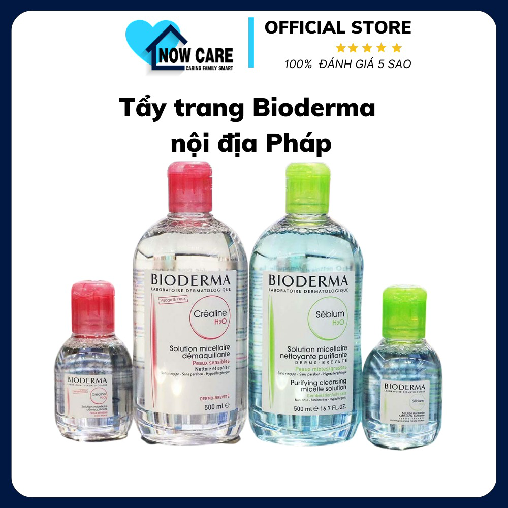Nước tẩy trang bioderma nội địa pháp
