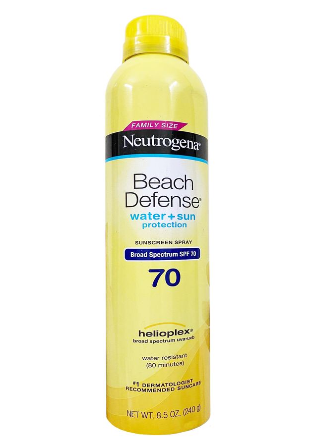 Xịt chống nắng neutrogena beach defense spf70 đi biển, 184g