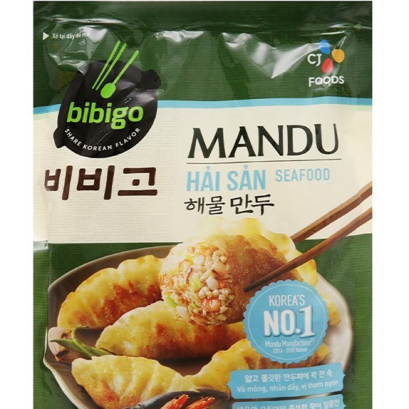  Bánh xếp   Mandu Hàn Quốc - gói 350g  giao tphcm  