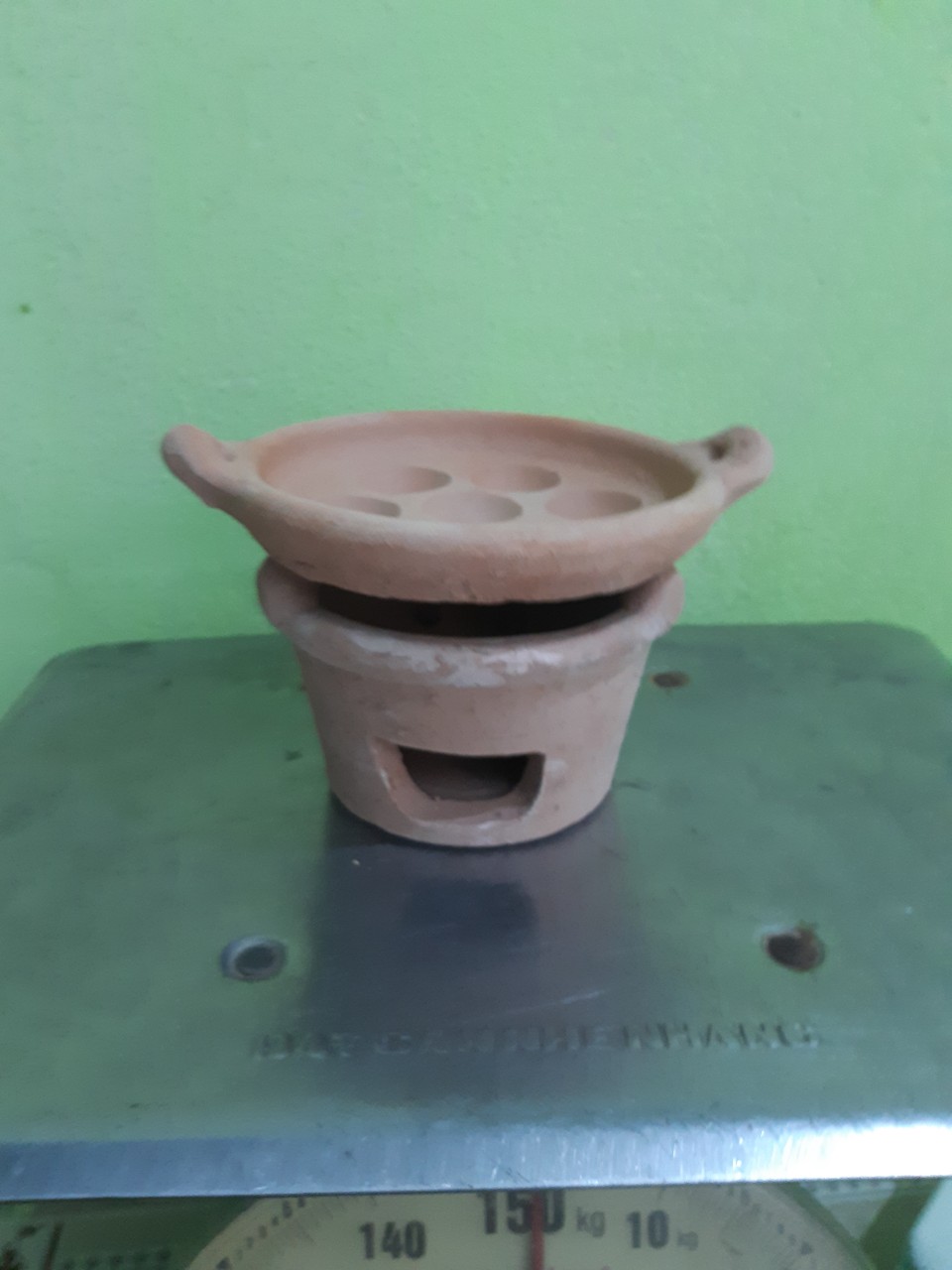 Combo bộ lò và khuôn đất nung nhí 7 lổ