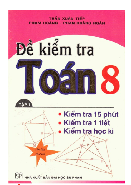 Đề Kiểm Tra Toán Lớp 8 (Tập 1)