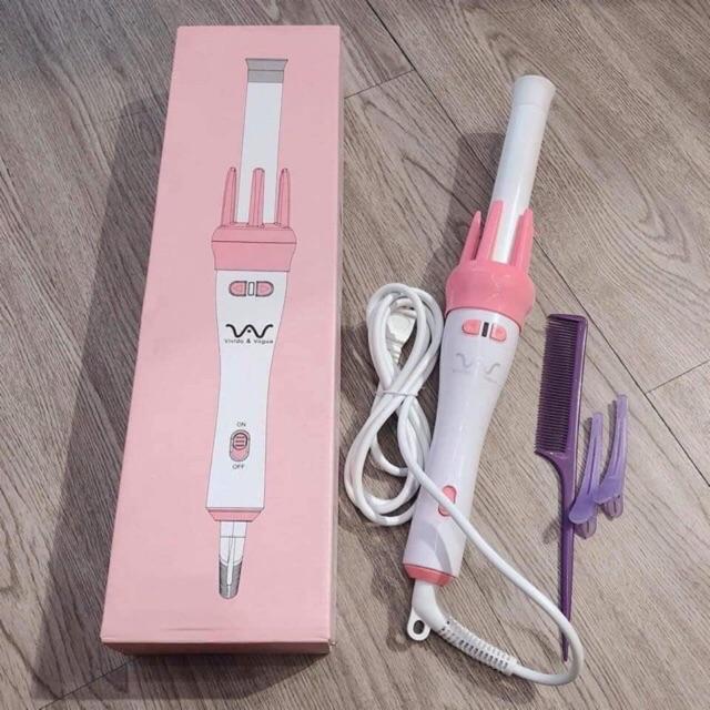 [HCM]Máy uốn tóc tự động xoay 360 độ máy làm xoăn