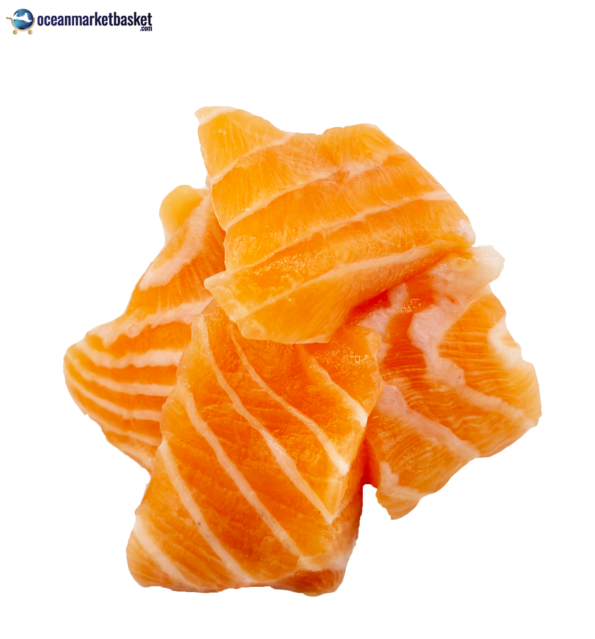 HCM - Cá hồi nhập khẩu cắt thỏi / Salmon Cut Cubes