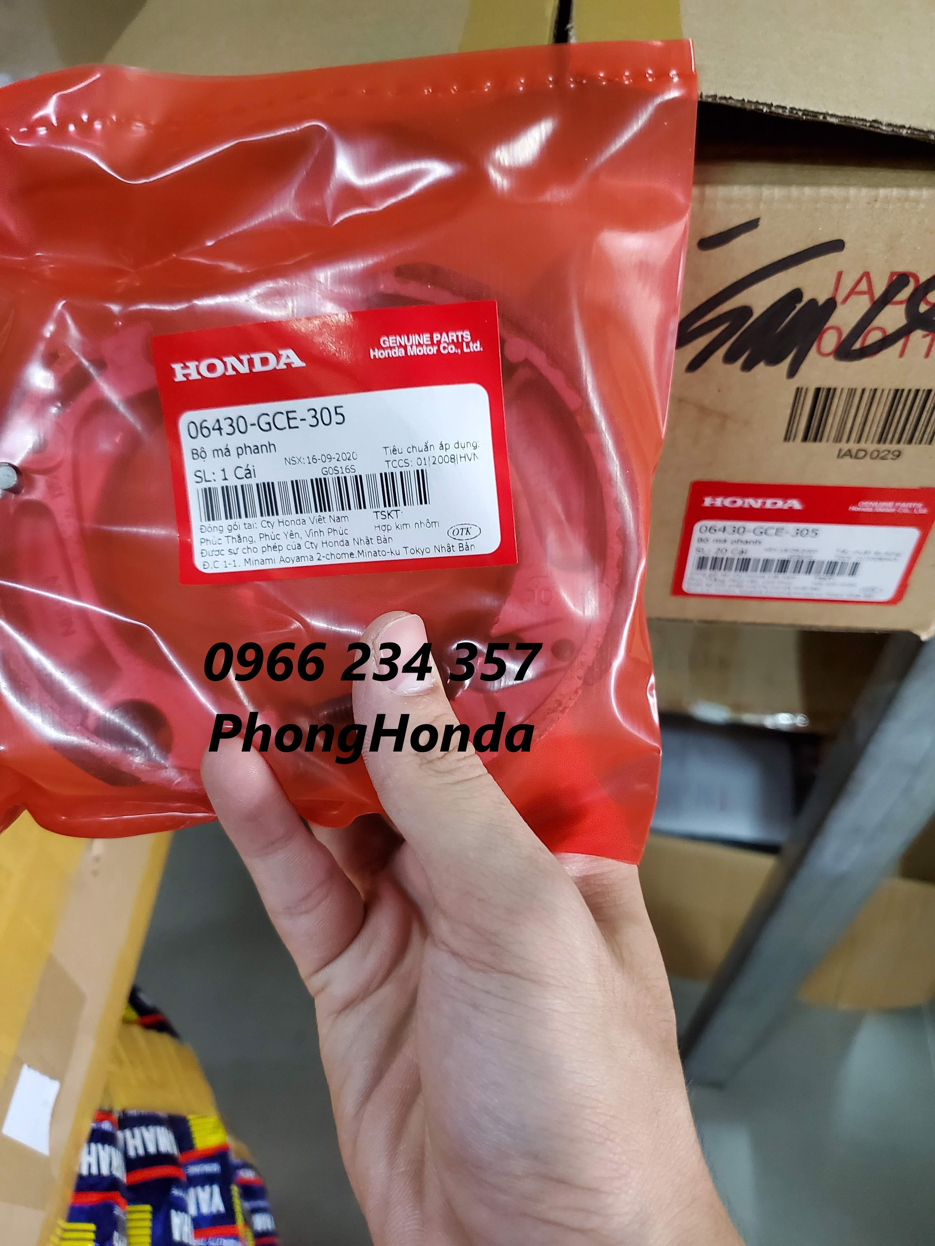 Bố thắng đùm wave , dream , future 1 , ... và 1 số loại xe số chính hiệu honda