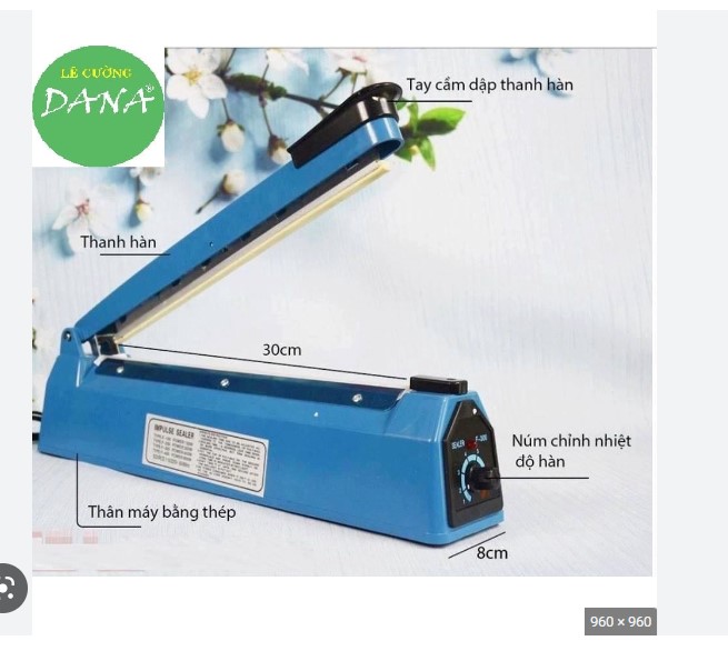 Máy hàn miệng túi nilon, túi zip PFS