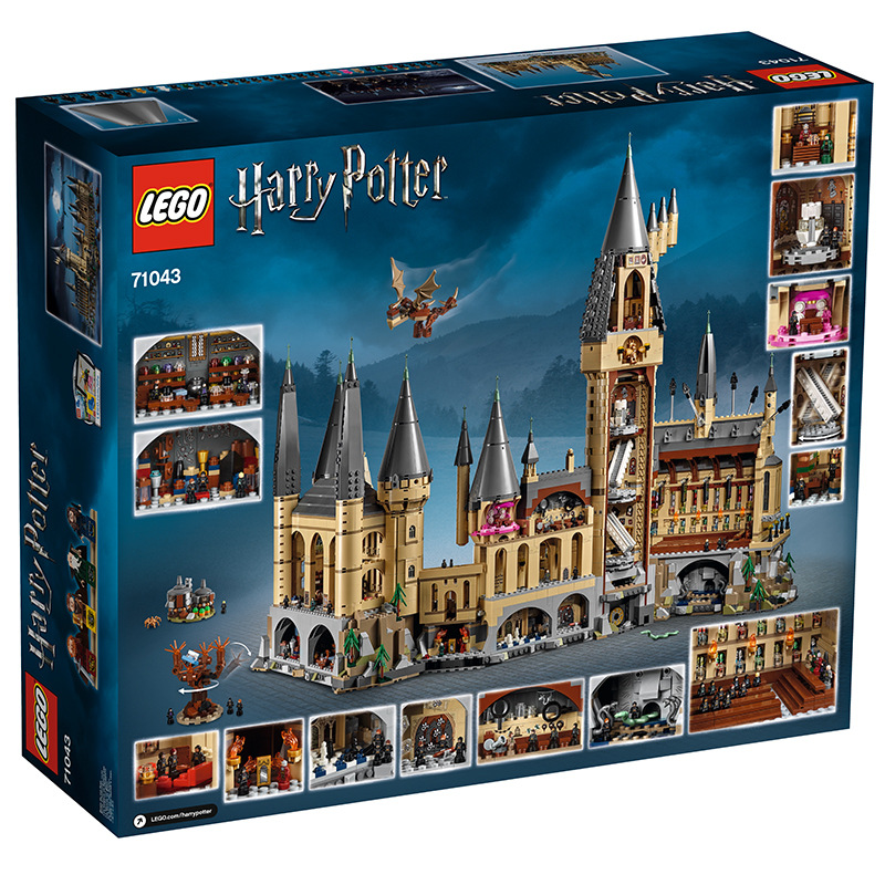 LEGO LEGO 71043 Dòng Harry Potter Khối xây dựng Lâu đài Hogwarts BS Lighting Spot Thượng Hải