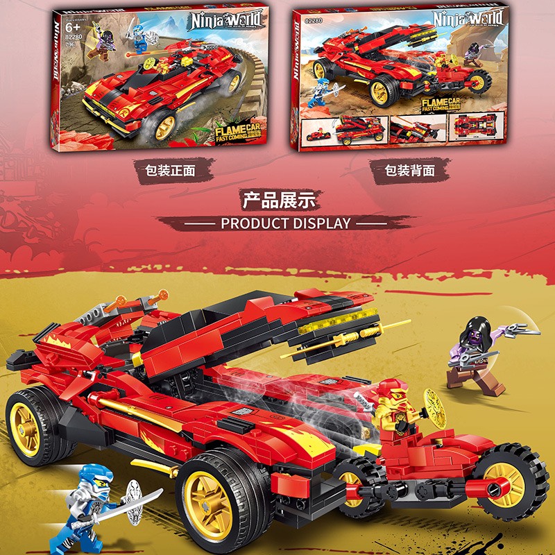 Bộ lắp ráp xếp hình Ninjago : Siêu xe X-1 Ninja Changer của Kai