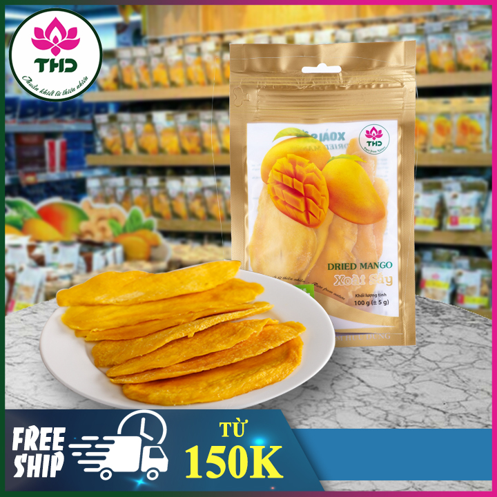 100gr xoài sấy dẻo xuất khẩu tâm hữu dũng