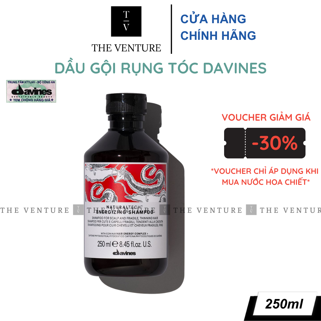 Dầu Gội Chống Rụng Tóc Davines Naturaltech Energizing Shampoo Chính Hãng