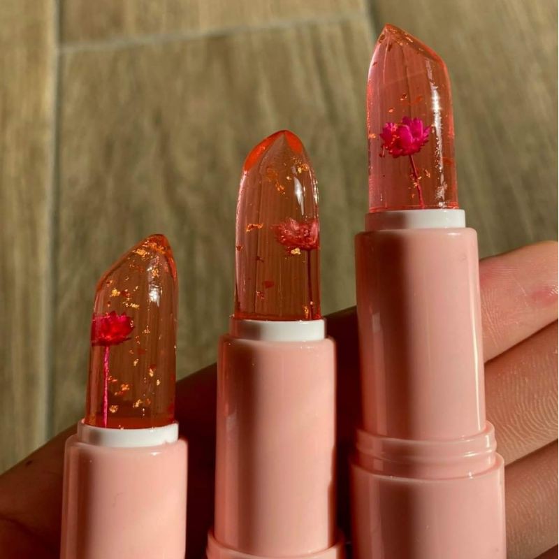 SON THẠCH ƯỚP HOA THAY ĐỔI MÀU THEO NHIỆT ĐỘ