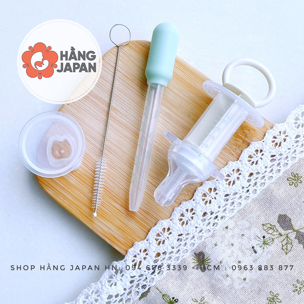Dụng cụ cho bé uống sữa an toàn kèm hộp đựng emma kids - hàn quốc