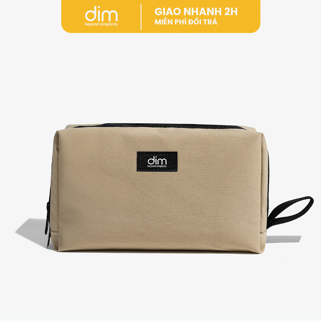 Túi đựng bút, mỹ phẩm đa năng DIM Travel Pouch - Chất liệu chống thấm nước