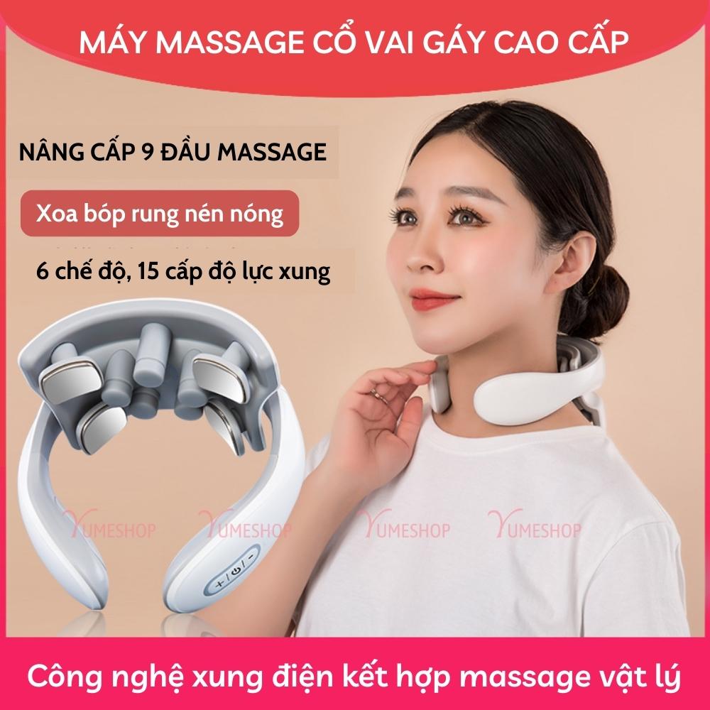 Máy massage cổ vai gáy cao cấp JT-88, máy massage cầm tay nhỏ gọn, mát xa cổ vai gáy theo công nghệ TENS kết hợp massage vật lý, hiệu quả cao, Yume shop bảo hành 6 tháng
