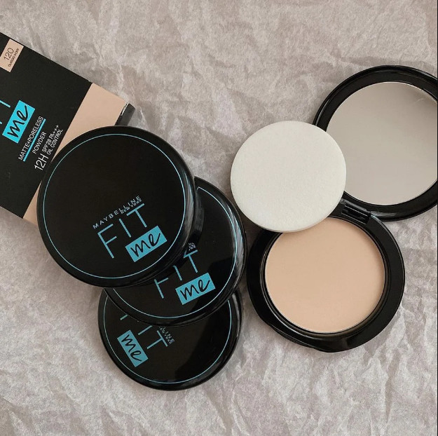 Phấn Nền Maybeline Mịn Nhẹ Kiềm Dầu Chống Nắng Fit Me Matte Poreless Compact Powder SPF28 PA +++ 6g
