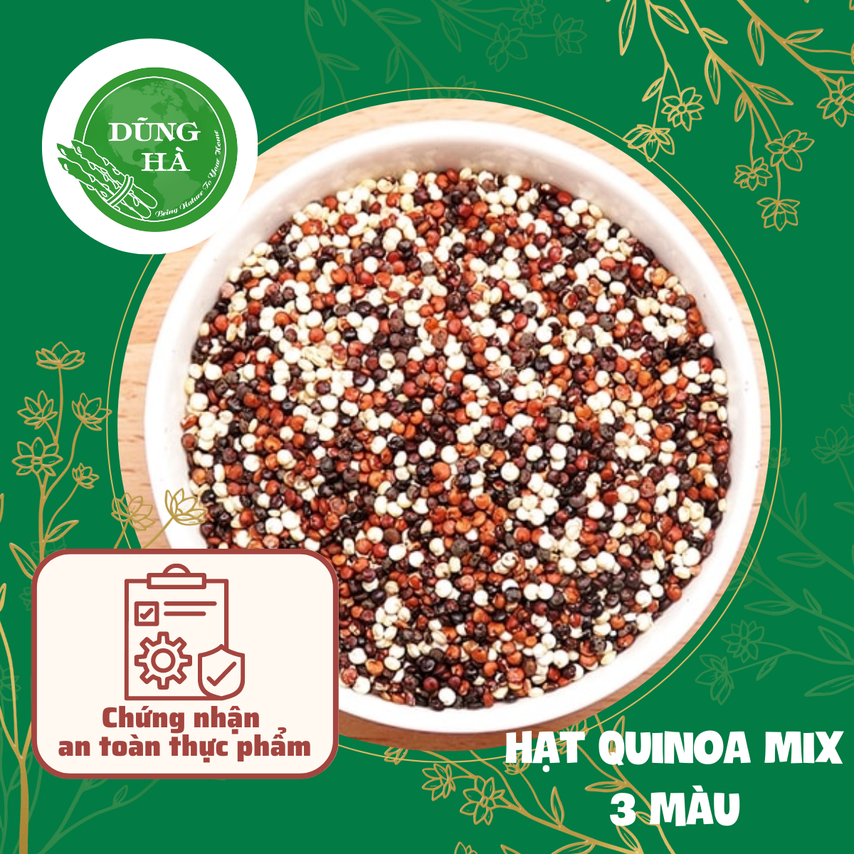 Hạt quinoa Mix 3 màu chất lượng