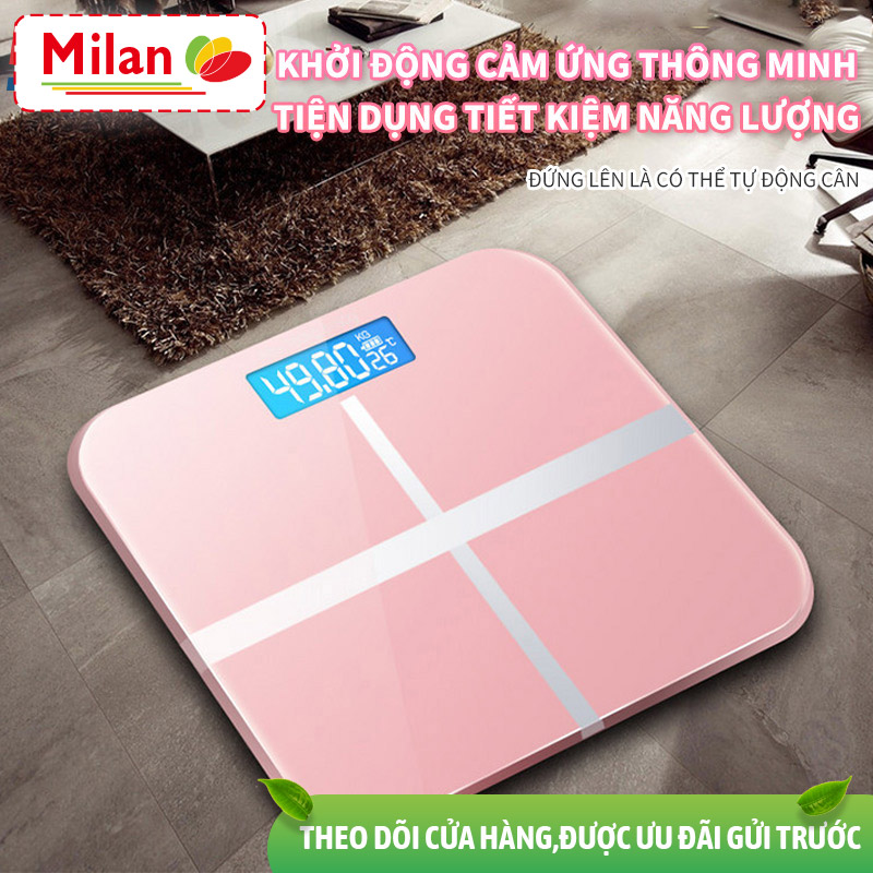 Cân điện tử sạc điện BORO , cân sức khỏe gia đình, dụng cụ cân chính xác giảm cân dành cho người lớn, phạm vi cân 200g-180kg
