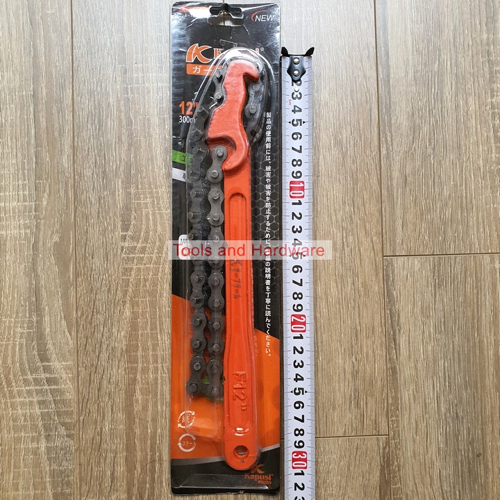 Mỏ lết xích cao cấp hãng Kapusi Nhật bản cỡ 9 inh và 12, Bảo hành 12 tháng - Cờ lê xích, Cảo dây xích, Mo let xich, Mo let xich, Mo let day xich, Co le xich da nang, cảo mở nắp dầu nhớt