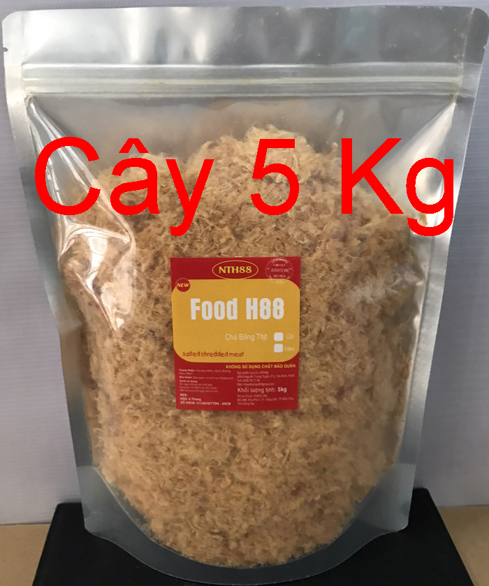 [Giá sỉ] Chà bông heo cao cấp xù / H88 - Cây 5 Kg