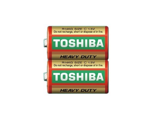 [HCM]Pin Trung Toshiba Size C 1.5V Không sạc vỉ 2 viên R14KG SP-2TGTE V