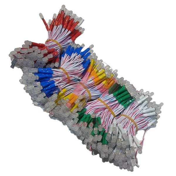 Led Liền Dây Phi 5mm - Cuộn 100 Led Chuyên Làm Biển Quảng Cáo