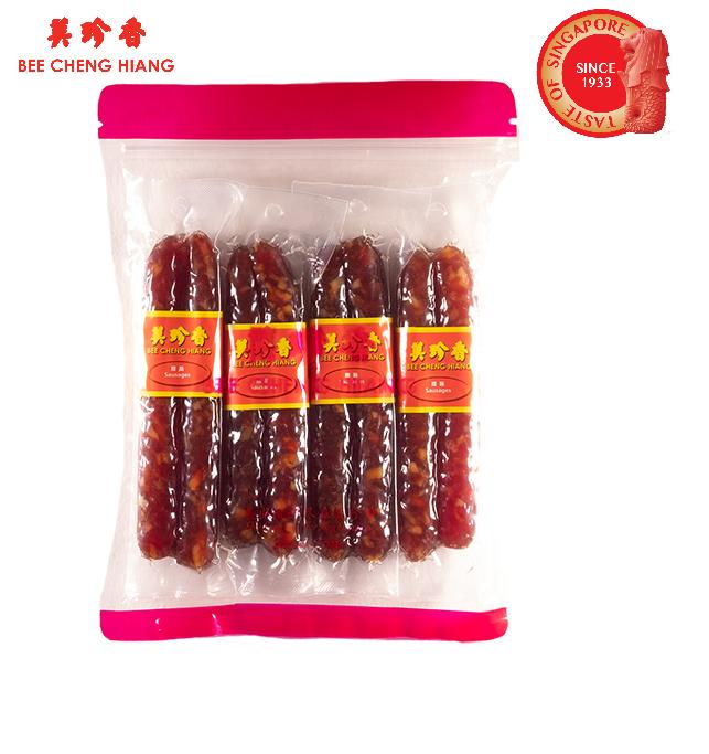 Lạp xưởng heo 4 trong 1 Bee Cheng Hiang - Pork Sausage 4 in 1 - Lạp xưởng Singapore