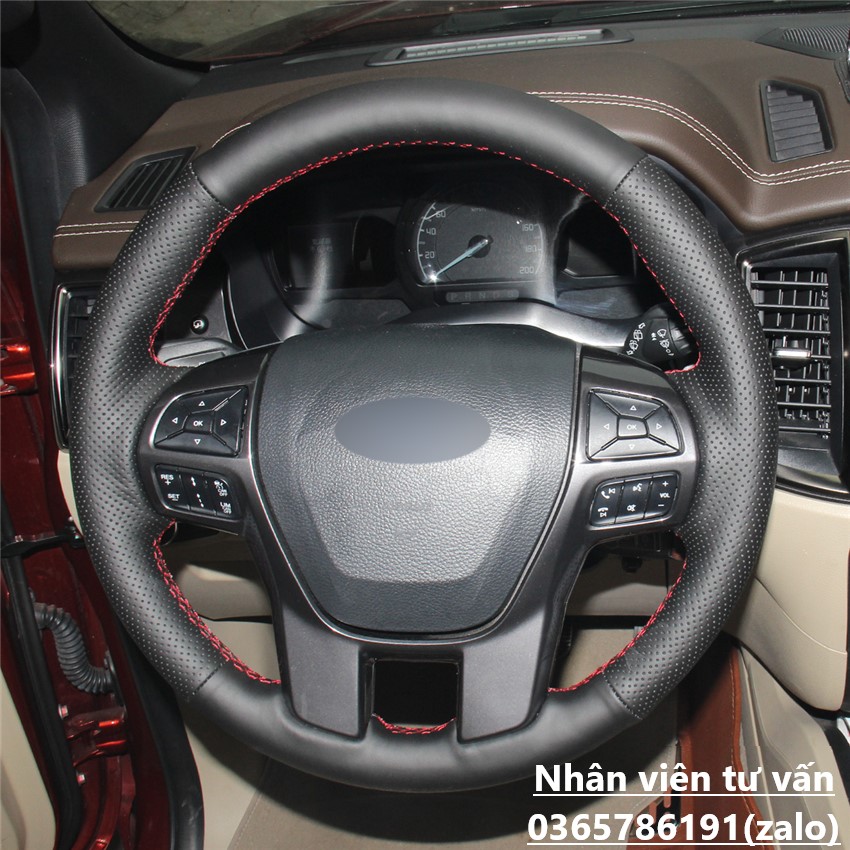 Bọc vô lăng xe Ford Everest, Ford Ranger 2016-2021