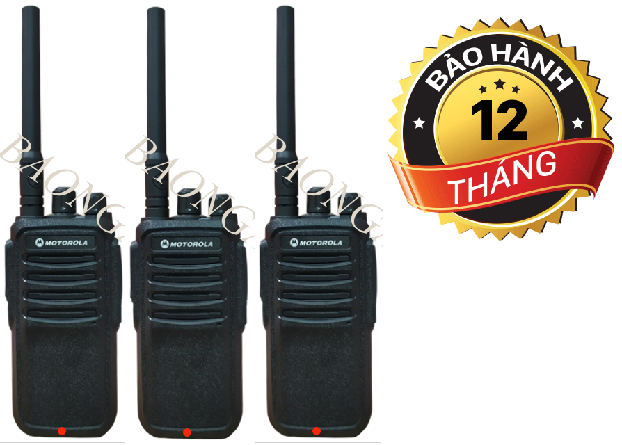 Bộ 3 Bộ đàm cao cấp, bền bỉ Motorola GP6688-Bảo hành 12 tháng