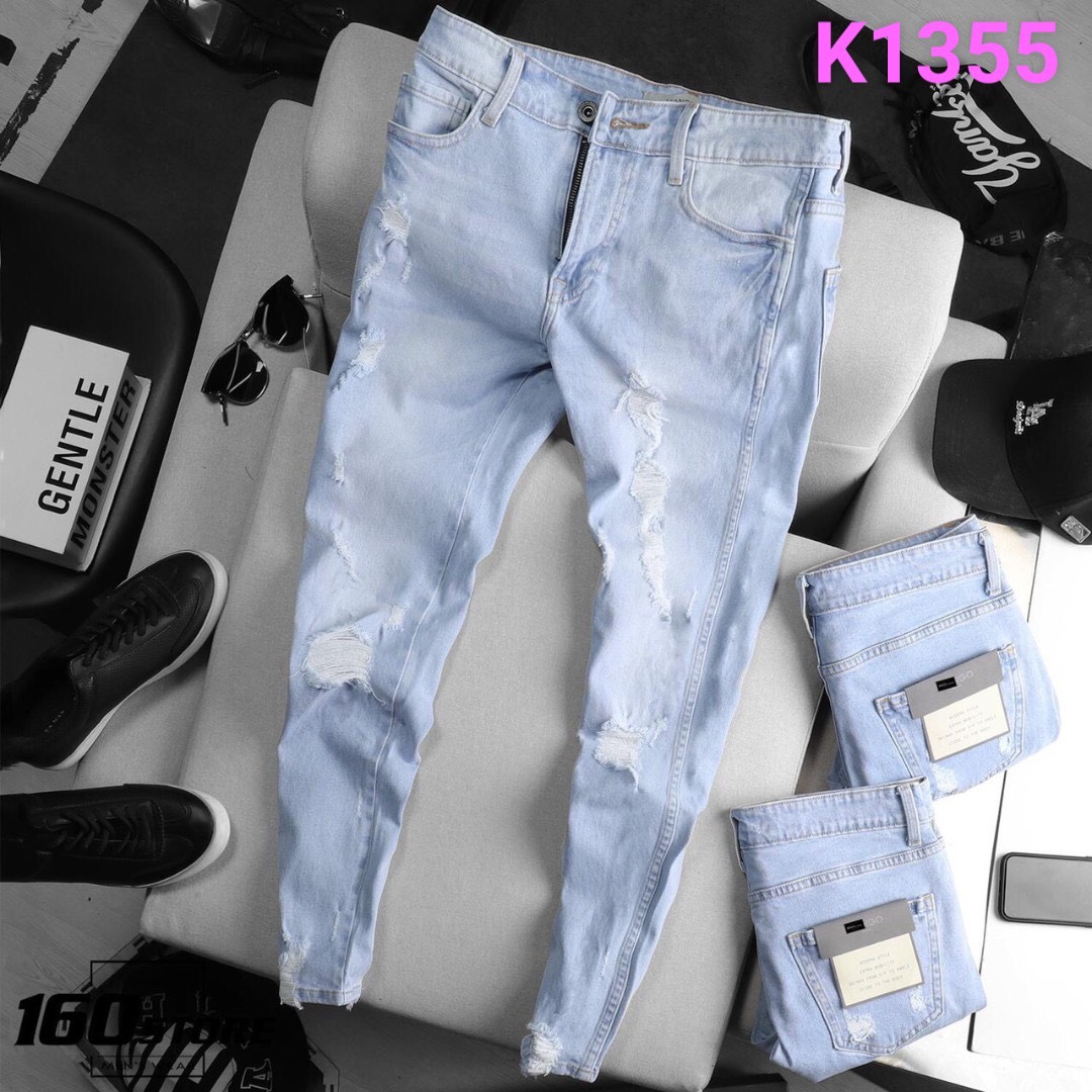 Quần jean nam, quần bò nam MTSHOP cao cấp hot trend,form slimfit ,chất liệu dầy dặn, kiểu dáng trẻ trung, phù hợp với mọi độ tuổi mts442