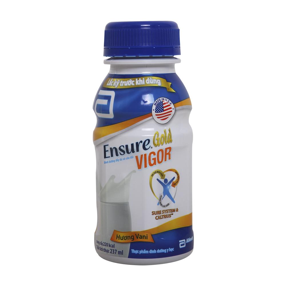 Bộ 6 chai sữa nước ensure gold vigor 237ml
