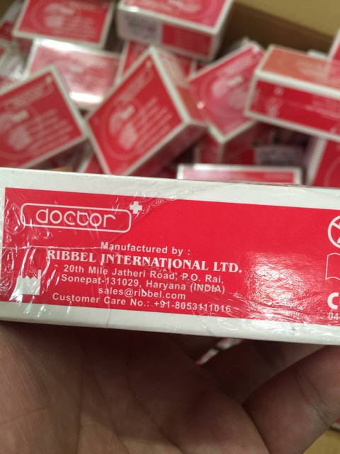 Hộp dao mổ y tế doctor, 100 mũi