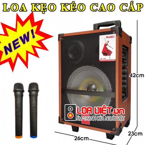 [HCM](TẶNG 2 MÍC)Loa Karaoke Công Suất Lớn Loa Hat Karaoke BluetoothLoa kéo vân gỗ kèm 2 micthỏa sức ca hát ngay tại nhà mà ko cần ra quán hihi sản phẩm shop bảo hành chính hãng 1 đổi 1 trên toàn quốc.