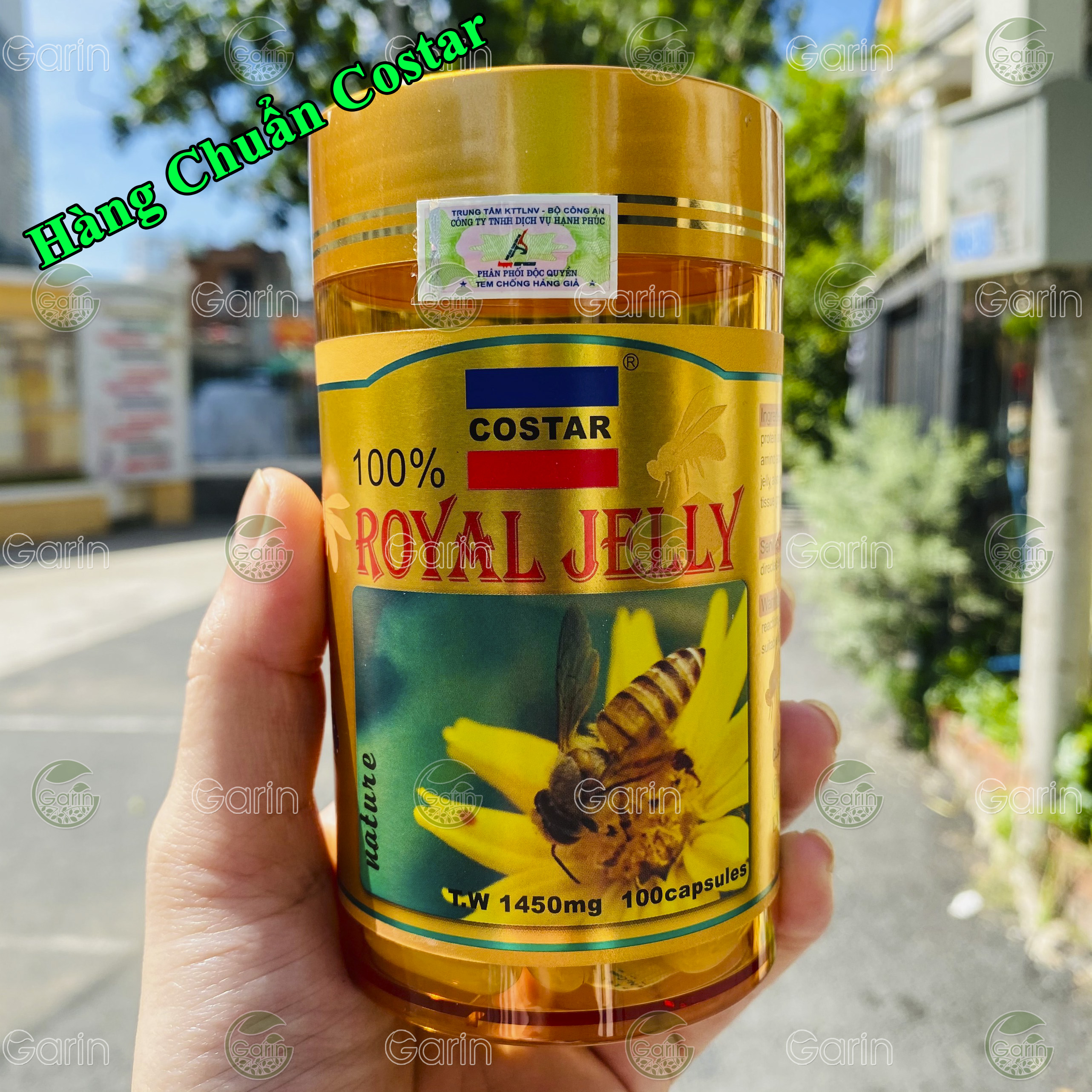 [HCM][ HÀNG CHUẨN CÓ TEM PHỤ TIẾNG VIỆT ] Sữa Ong Chúa Royal Jelly Costar Úc 1450mg 100 viên bổ sung dinh dưỡng cho cơ thể cải thiện hệ tiêu hóa mang lại làn da mịn màng trắng hồng